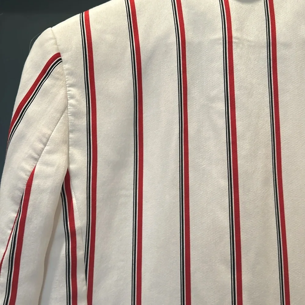 H & M women's striped Blazer - Picture 7 of 11